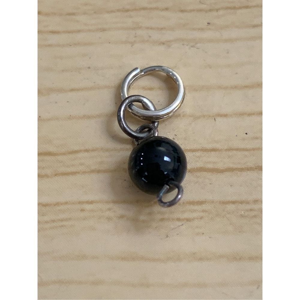 Black Onyx Jewelry Charm